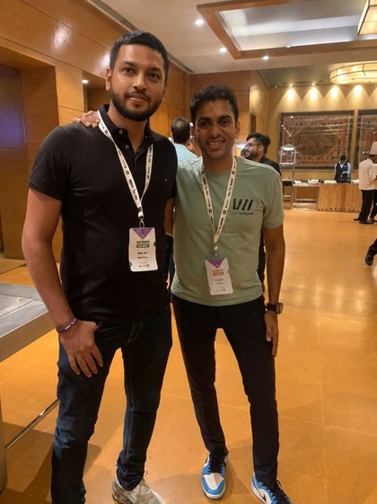Mintu Jha at a D2C founders meet